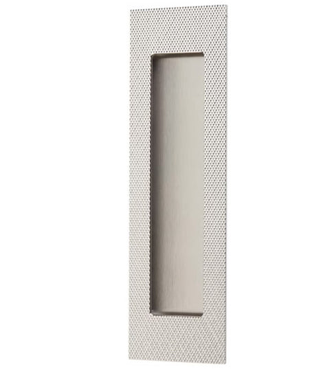 7 Inch Knurled Flush Pull, Emtek 222307