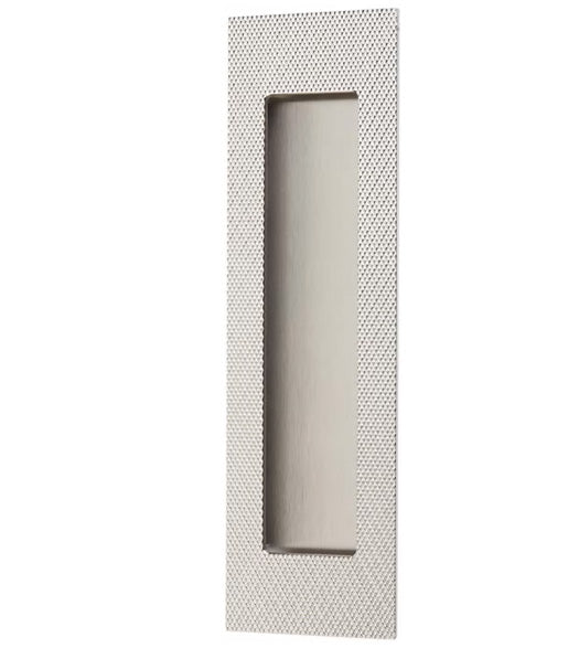 7 Inch Knurled Flush Pull, Emtek 222307