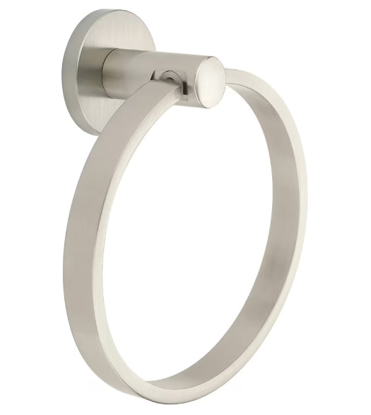 Modern Brass 6-1/2 Inch Towel Ring, Emtek 2801-09