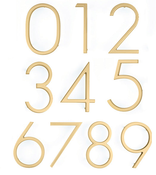 Modern House Numbers, Emtek 283x