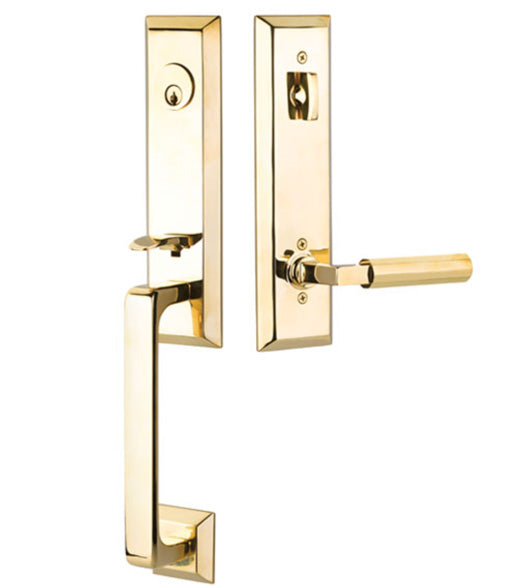 Transitional Heritage Mortise Handleset, Emtek 3339