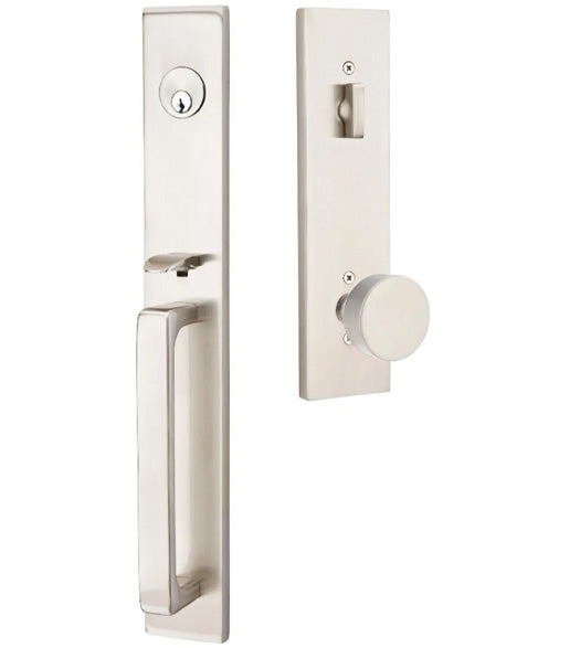 Lugano Mortise Handleset, Emtek 3348