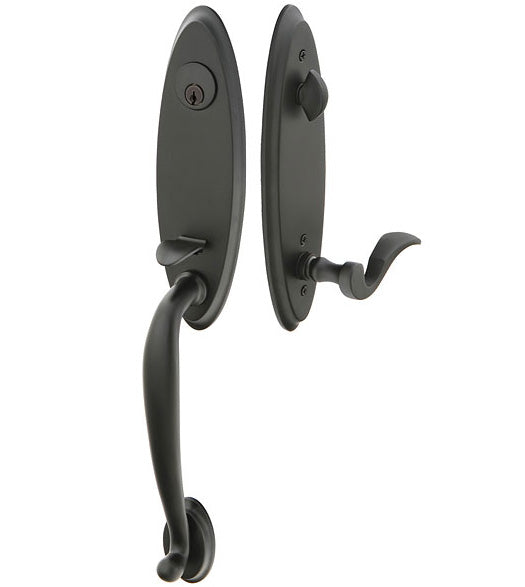 Oval Marietta Handleset, Emtek 4411