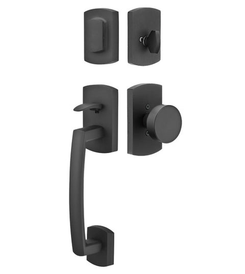 Ridgemont Sandcast Bronze Handleset, Emtek 451721