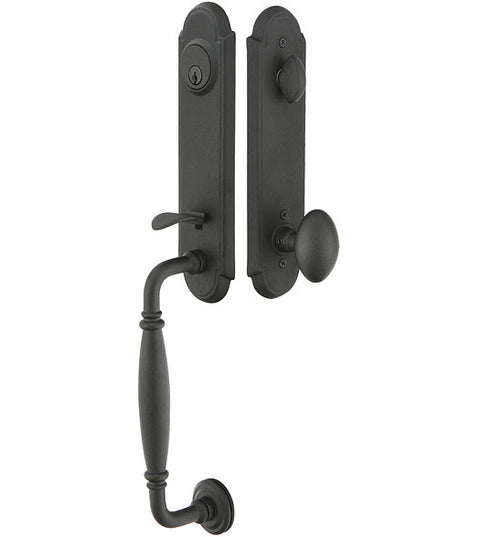 Wrought Steel Normandy Handleset, Emtek 461131