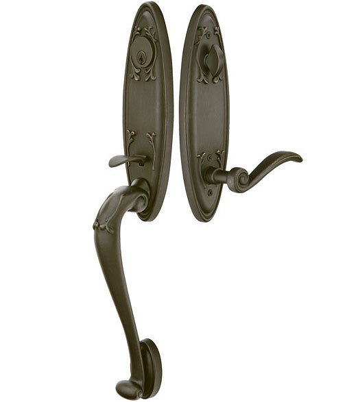 Tuscany Monolithic Handleset, Emtek 471112