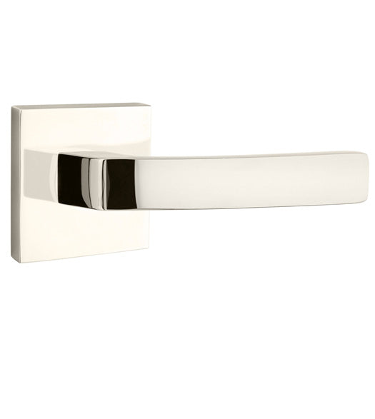 Breslin Lever with Square Rosette, Emtek 5050BRL