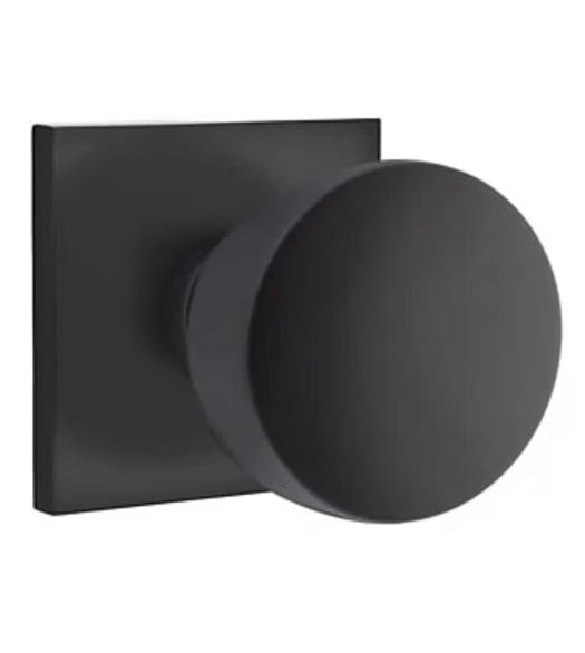 Laurent Knob with Square Rose, Emtek 5050LAU
