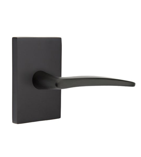 Poseidon Lever with Rectangular Rose, Emtek 5052POS