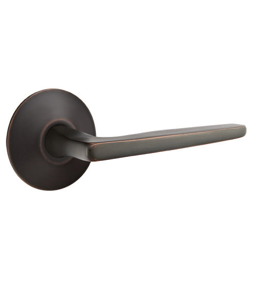 Hermes Lever with Modern Rosette, Emtek 5057HER
