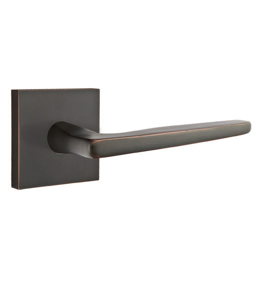 Hermes Lever with Square Rose, Emtek 5050HER