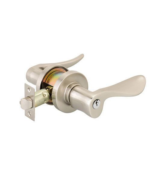 Luzern Key in Lever with Disk Rose, Emtek 5115LU