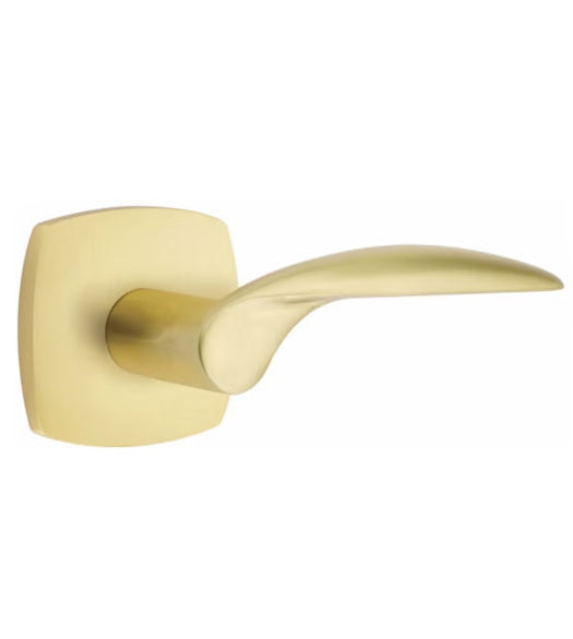 Mercury Leverset with Urban Modern Rosette, Emtek 5306MC