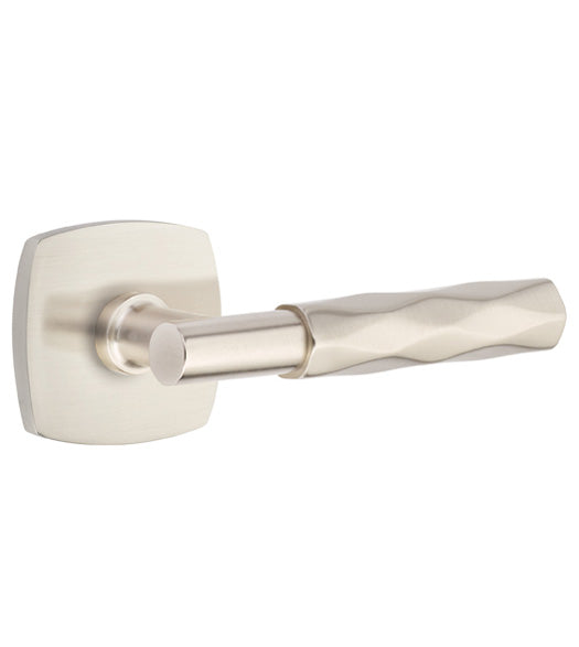 Tribeca T-Bar Lever with Urban Modern Rosette, Emtek 5306TATR