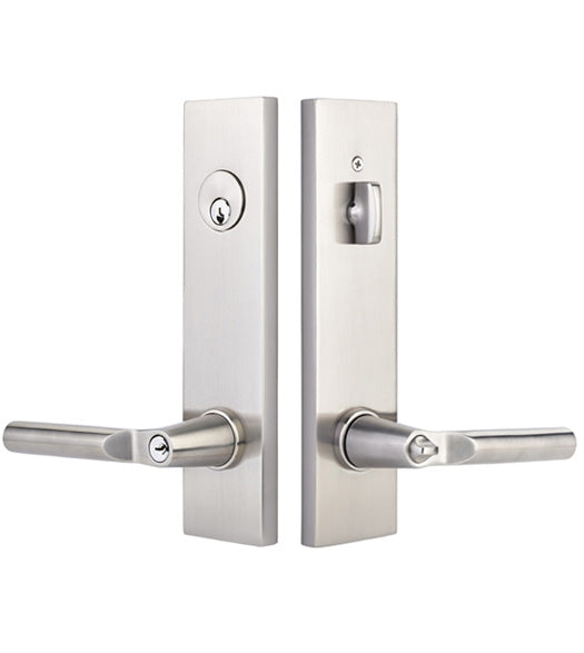 Modern Rectangular Two-Point Lock, Emtek 5312