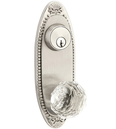 Doorware.com Oval Beaded Entry Door Lockset, Emtek 6010