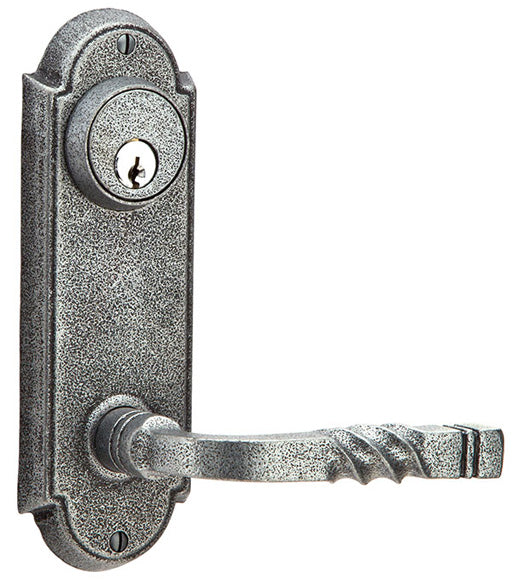 Castle Wrought Steel Entry Door Lockset, Emtek 7010