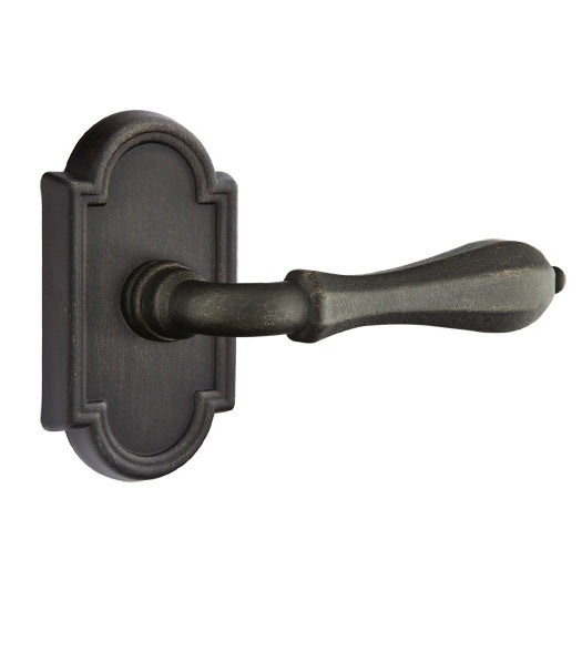 Octagon Lever with Arched Rose, Emtek 70511OCL