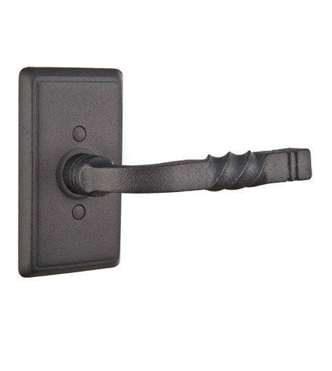 San Carlos Lever with Rectangular Rose, Emtek 7053SC