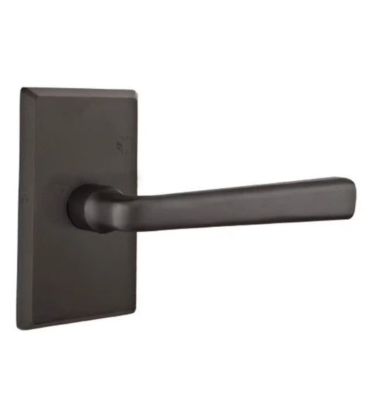Cimarron Lever with #3 Rose Concealed Fastener Emtek C7054CR