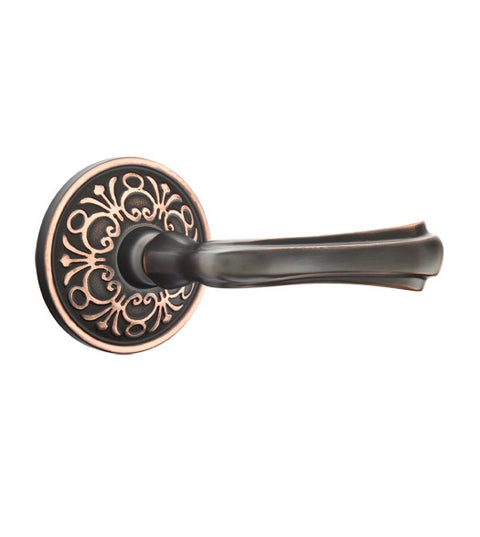 Wembley Lever with Lancaster Rose, Emtek 8056WM
