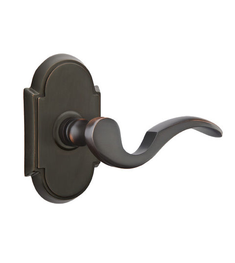 Cortina Lever with Arched Rose, Emtek 8058C