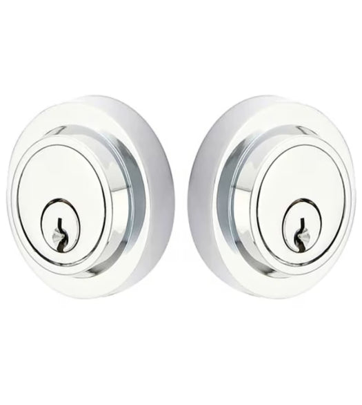 Modern Double Cylinder Deadbolt, Emtek 8367