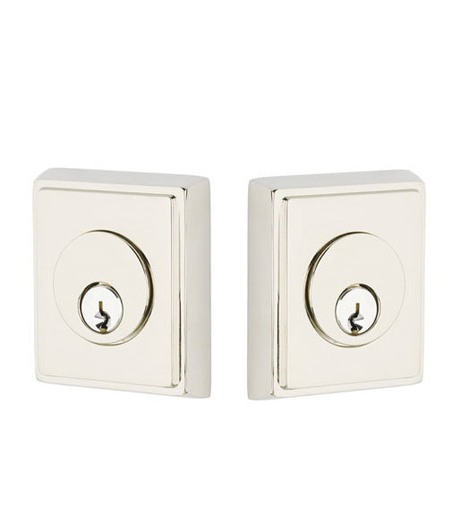 Double Cylinder Rectangular Deadbolt, Emtek 8368