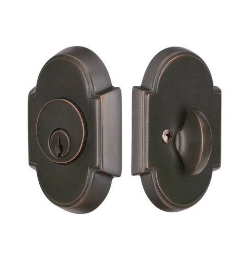 Arched Single Cylinder Deadbolt, Emtek 8466