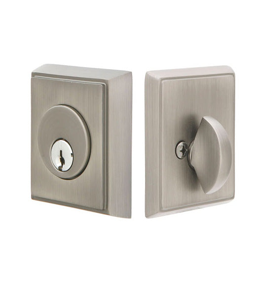 Single Cylinder Rectangular Deadbolt, Emtek 8468