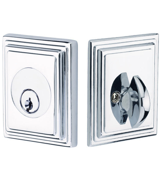 Wilshire Single Cylinder Deadbolt, Emtek 8479