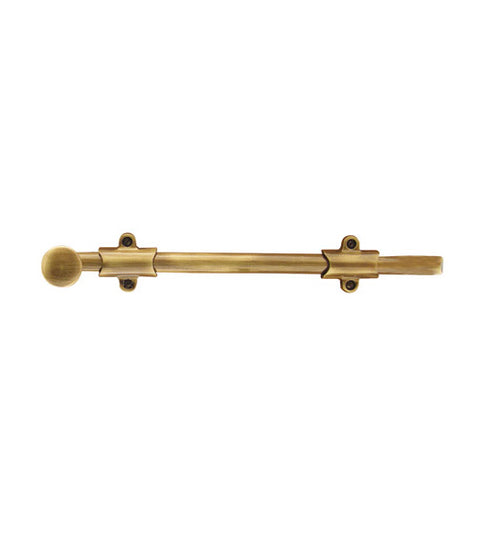 Solid Brass 18 Inch Surface Bolt, Emtek 8513
