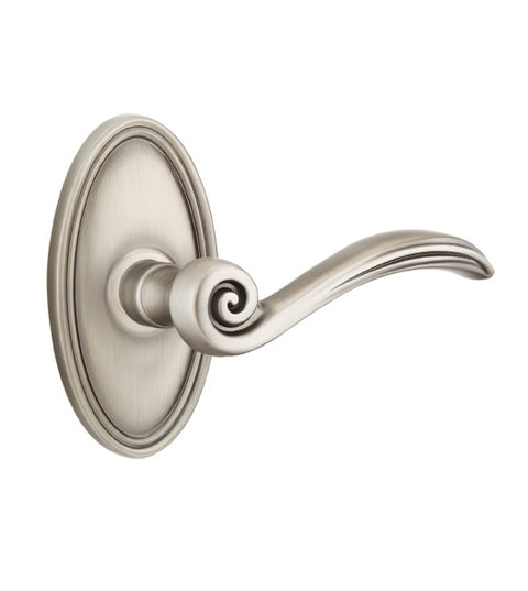Elan Lever with Oval Rose, Emtek 8520EN