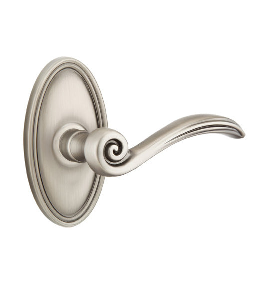 Elan Lever with Oval Rose, Emtek 8520EN