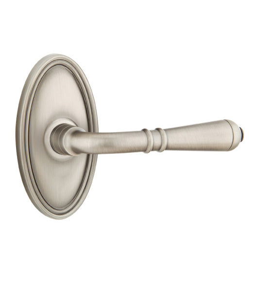 Turino Lever with Oval Rosette, Emtek 8520T
