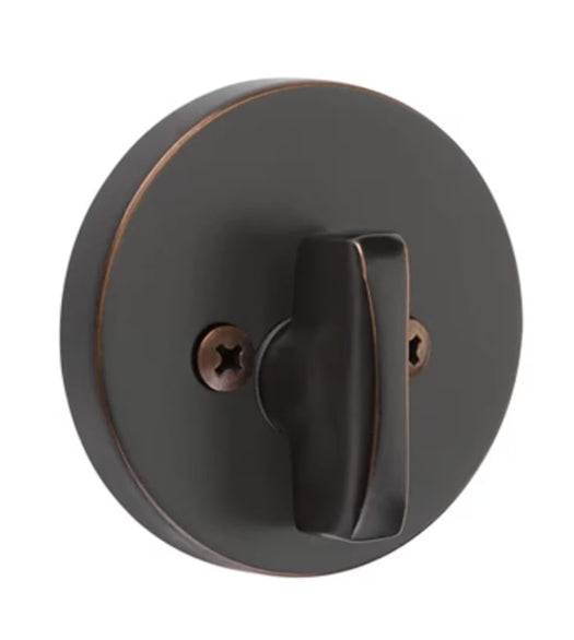 Modern Single Sided Disc Deadbolt, Emtek 8523