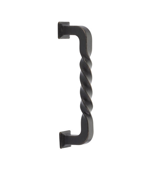 Twist Lost Wax Door Handle, Emtek 86069