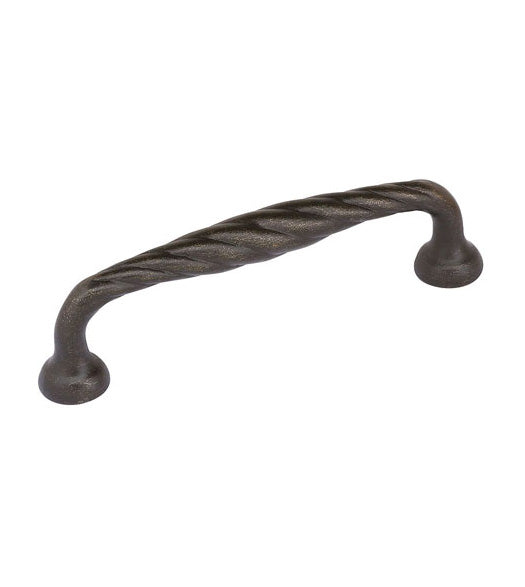 Doorware.com Twist Tuscany Bronze Cabinet Pull, Emtek 86103
