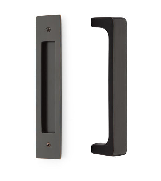 Baden Sliding Barn Door Set, Emtek 86184-221710