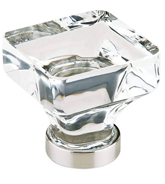 Lido Clear Crystal Cabinet Knob, Emtek 86403