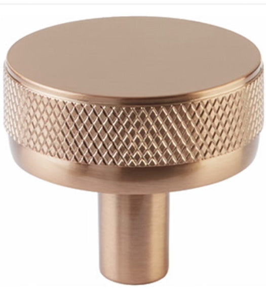 Select Knurled Cabinet Knob, Emtek 86655CCKKNK