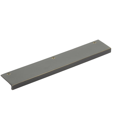 Sandcast Bronze Rustic Modern Edge Pull, Emtek 86664