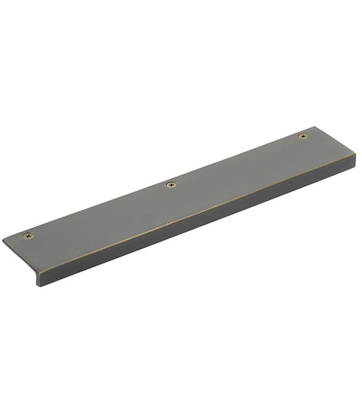 Sandcast Bronze Rustic Modern Edge Pull, Emtek 86664