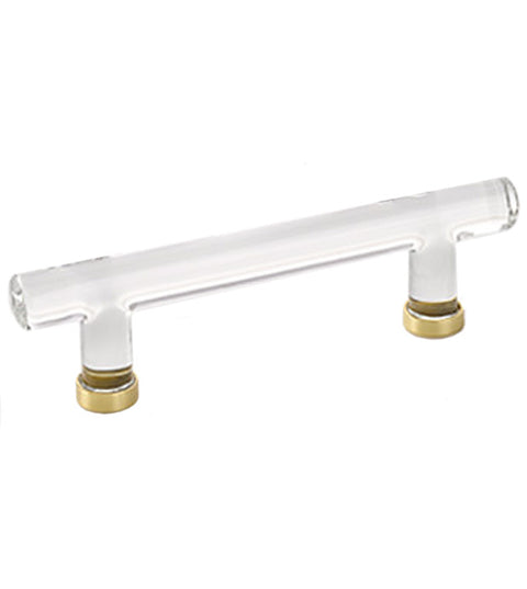 Crystal Bar Cabinet Pull, Emtek 86724