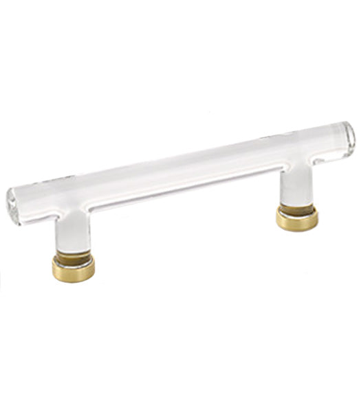 Crystal Bar Cabinet Pull, Emtek 86724