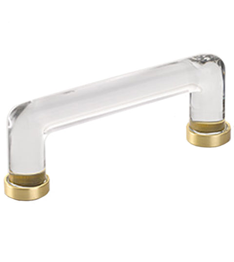 Doorware.com Clear Glass C-Pull, Emtek 86725