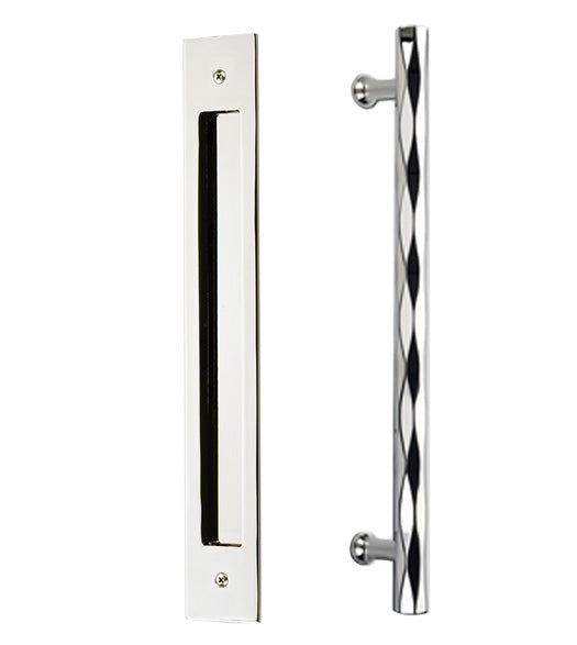 Tribeca Sliding Barn Door Set, Emtek 87005-221714