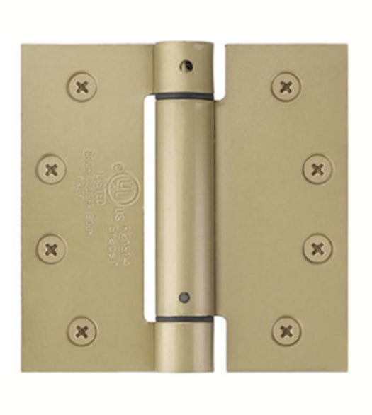 4 x 4 x Square Corners Spring Hinge, Pair, Emtek 95014