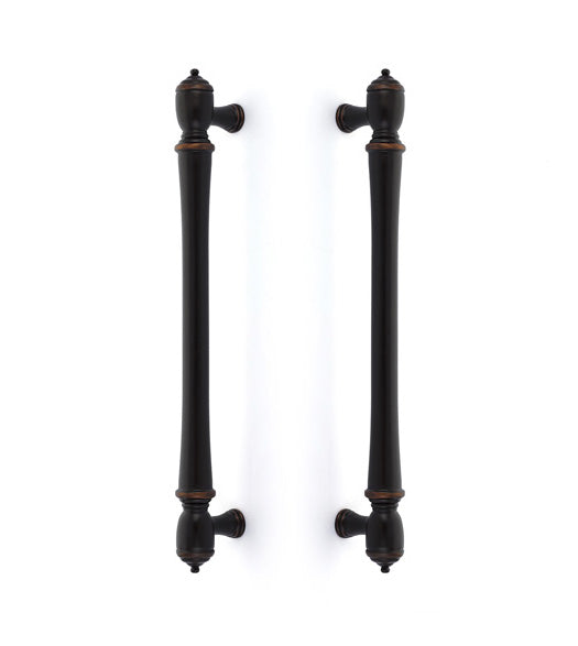 Urn Tip Back-to-Back Door Pull Pair, Emtek BTB-86343