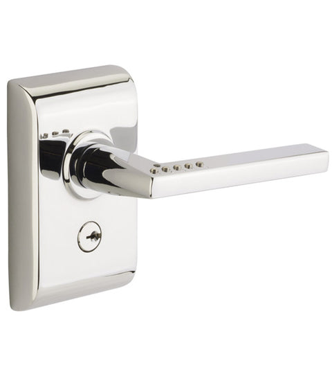 Doorware.com Bluetooth Modern Electronic Keypad Leverset, Emtek E6000